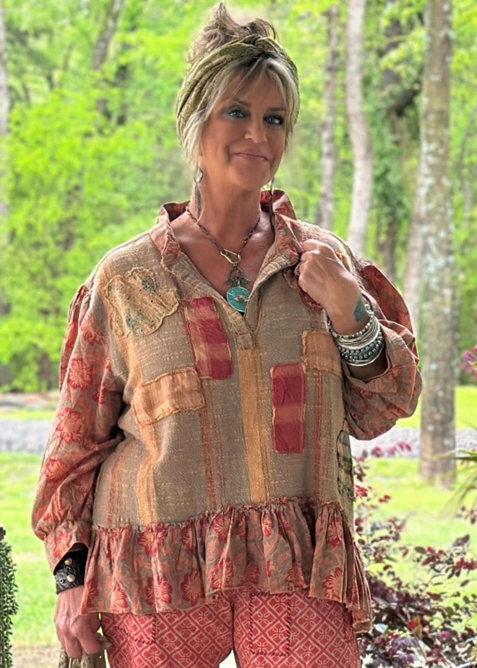 Jaded Gypsy Clothing Early Bloom Top