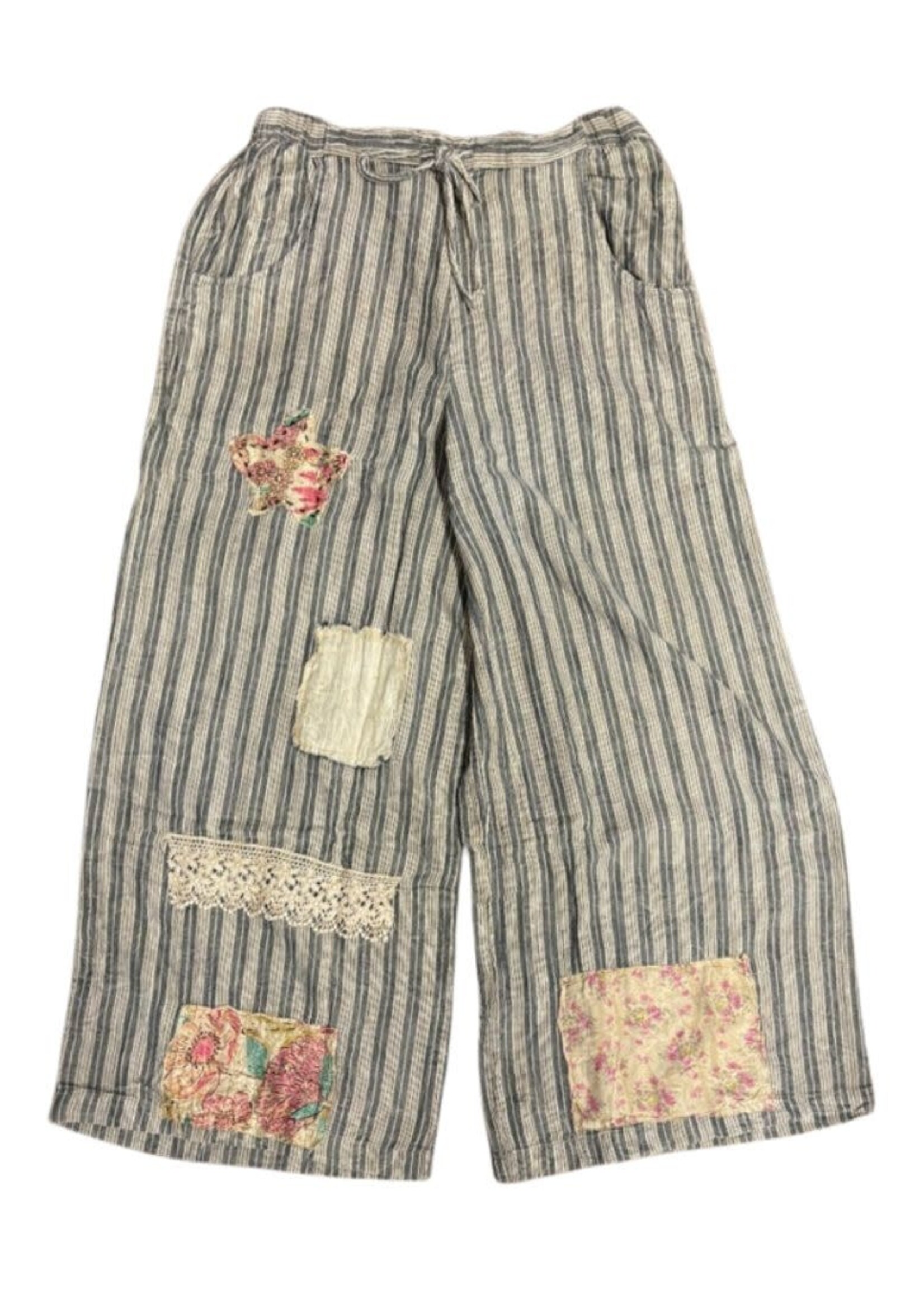 Jaded Gypsy Clothing Lined Up Trouser Pants