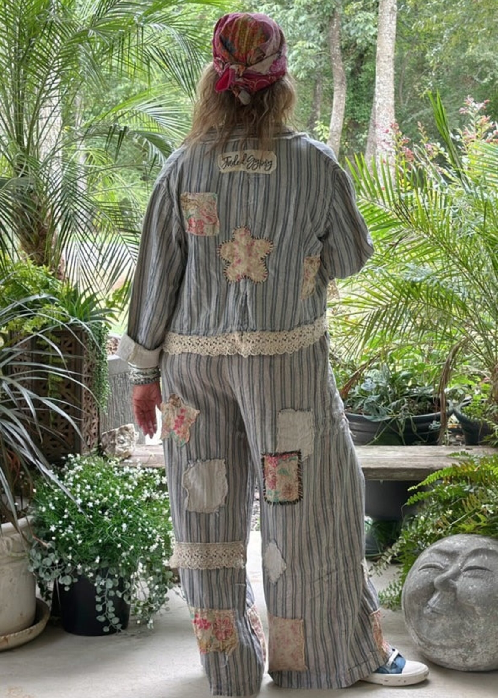 Jaded Gypsy Clothing Lined Up Trouser Pants