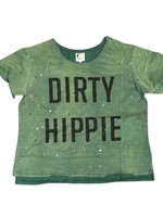 Jaded Gypsy Dirty Hippie Tee - Vintage Emerald