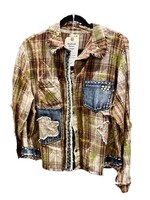 Jaded Gypsy Preorder Sagebrush Flannel Jacket Taupe