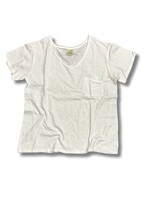 Jaded Gypsy Moon Dance V-Neck Tee - Parchment