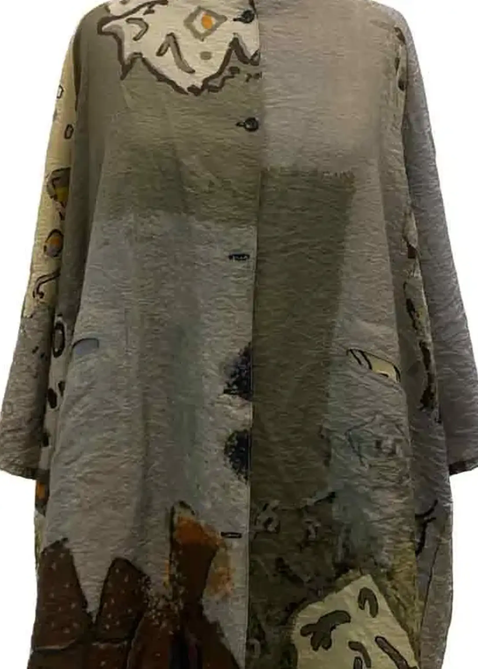 3 Potato Artist Smock Top - Multi