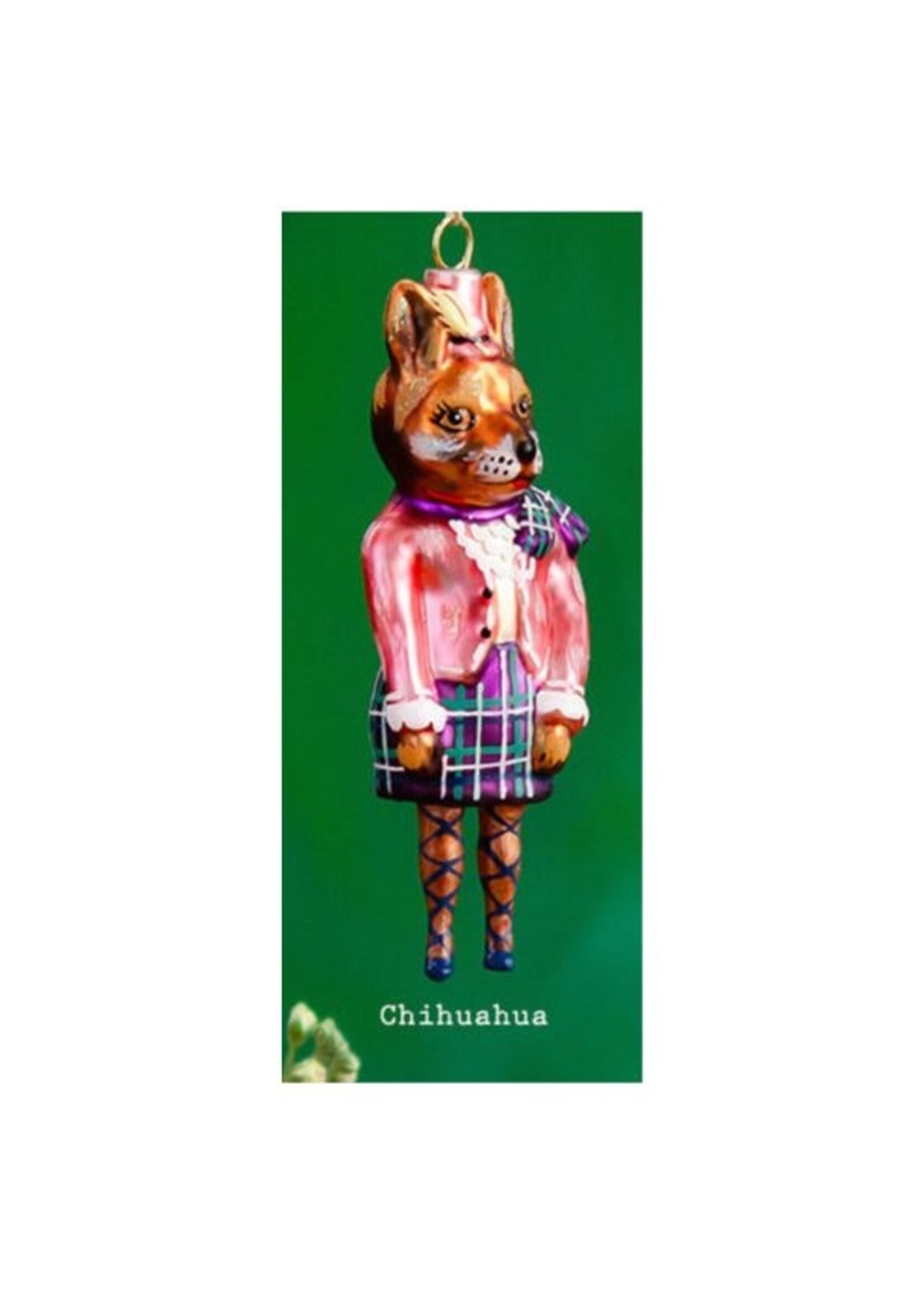Nathalie Lete Nathalie Lete Set of Dressed Dog Ornaments *Limited Special*