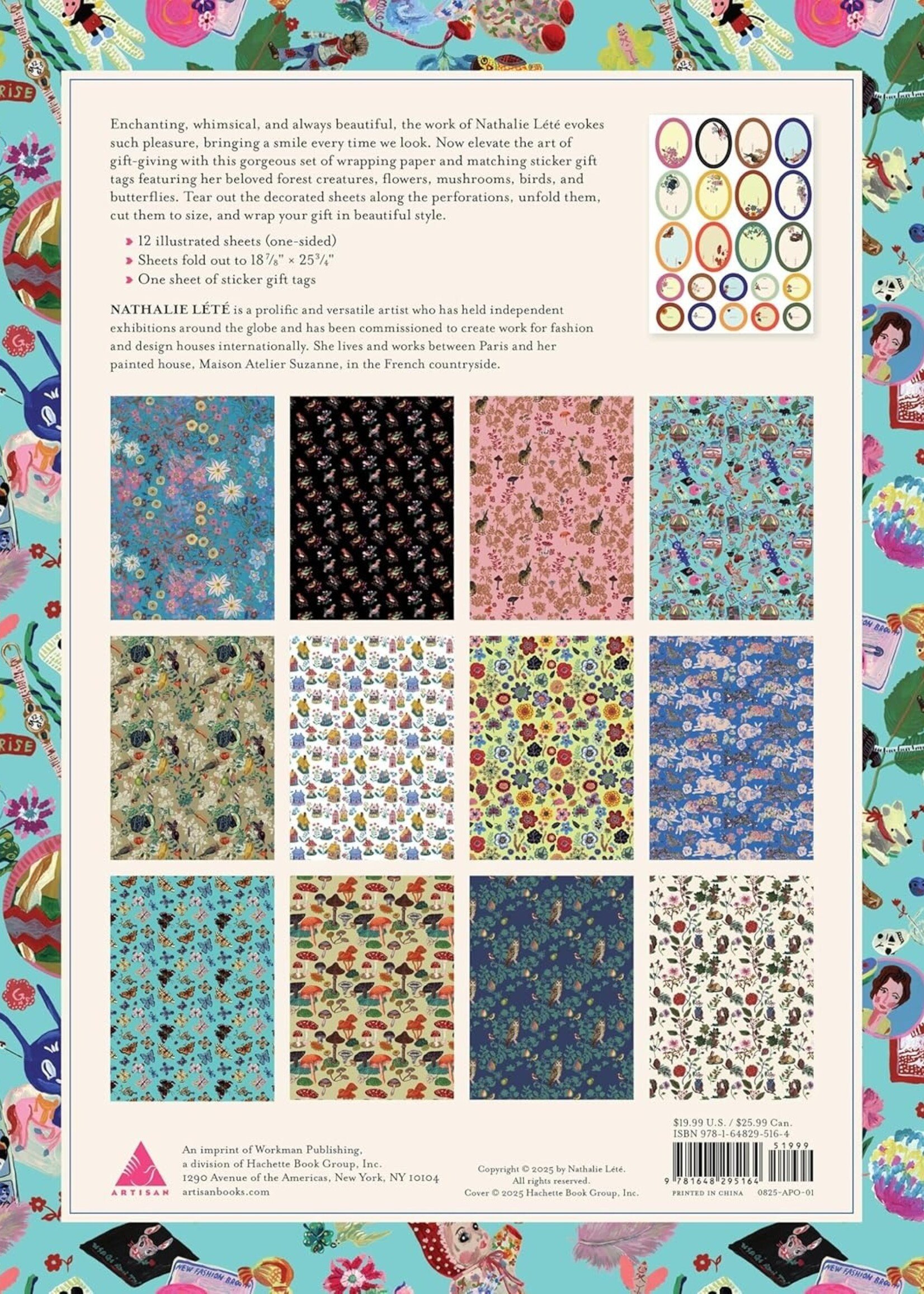 Nathalie Lete Nathalie Lete Wrapping Paper Book
