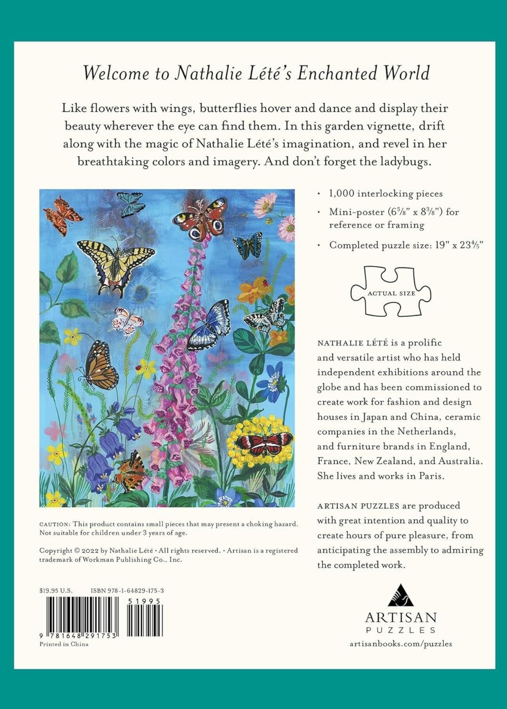 Nathalie Lete Nathalie Lete Butterfly Dreams Puzzle