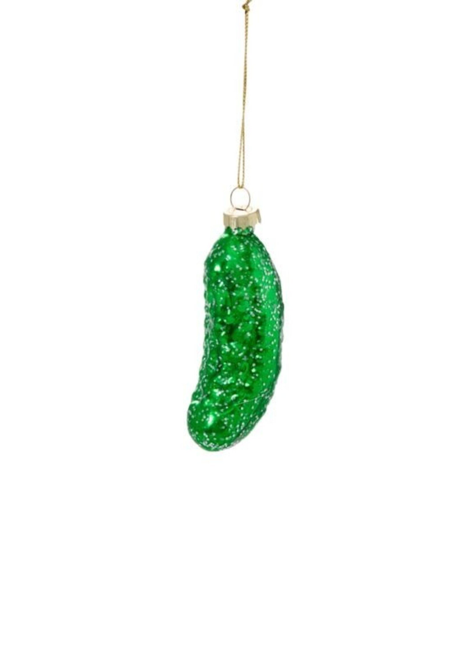 Pickle Glass Ornament