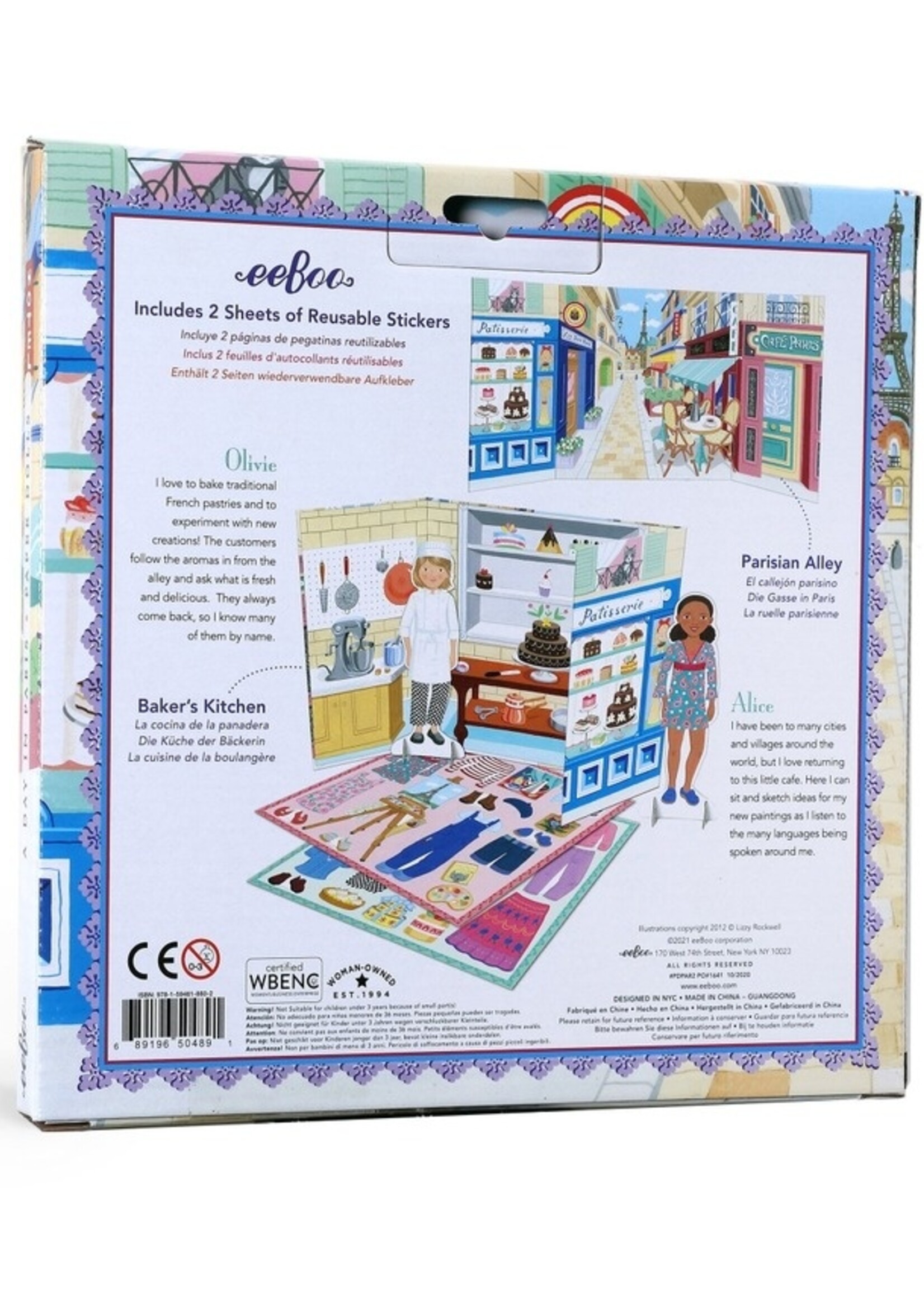 eeBoo Paperdoll Set