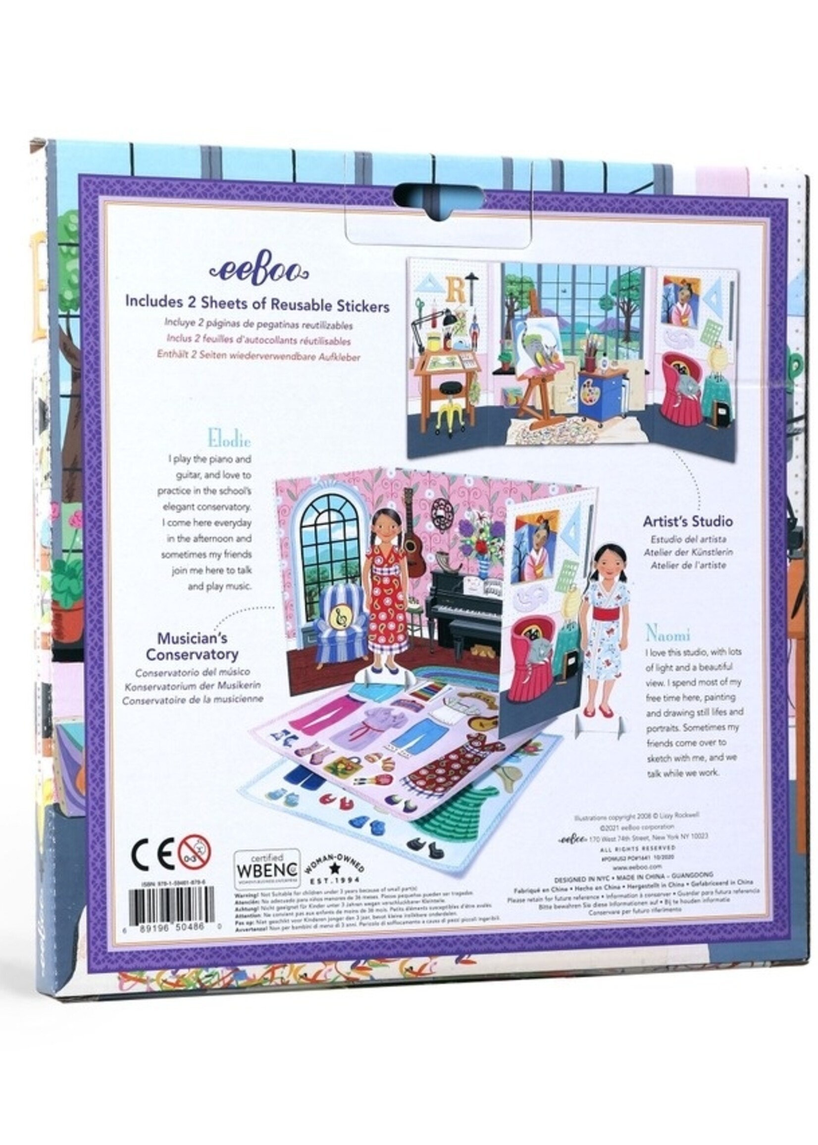 eeBoo Paperdoll Set
