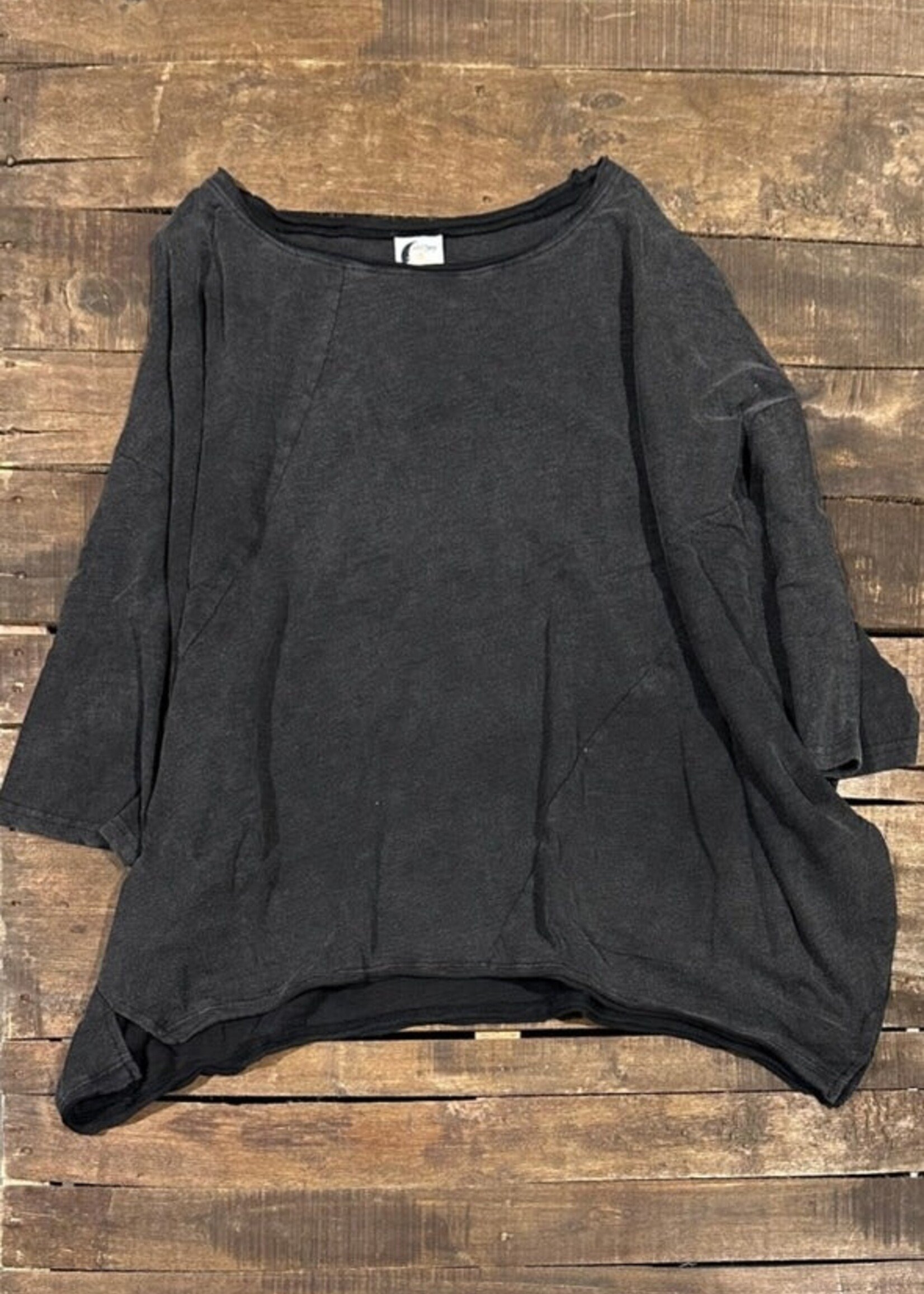 Jaded Gypsy Be Free Top Vintage Black One Size