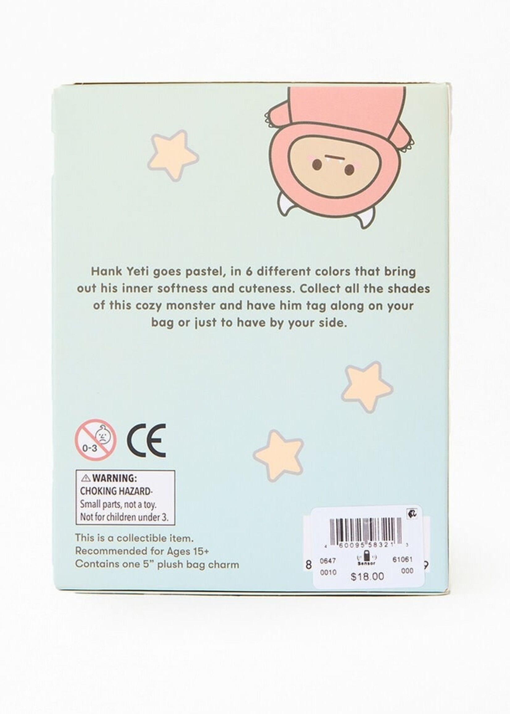 Smoko Hank Yeti Goes Pastel Bag Charm Blind Box