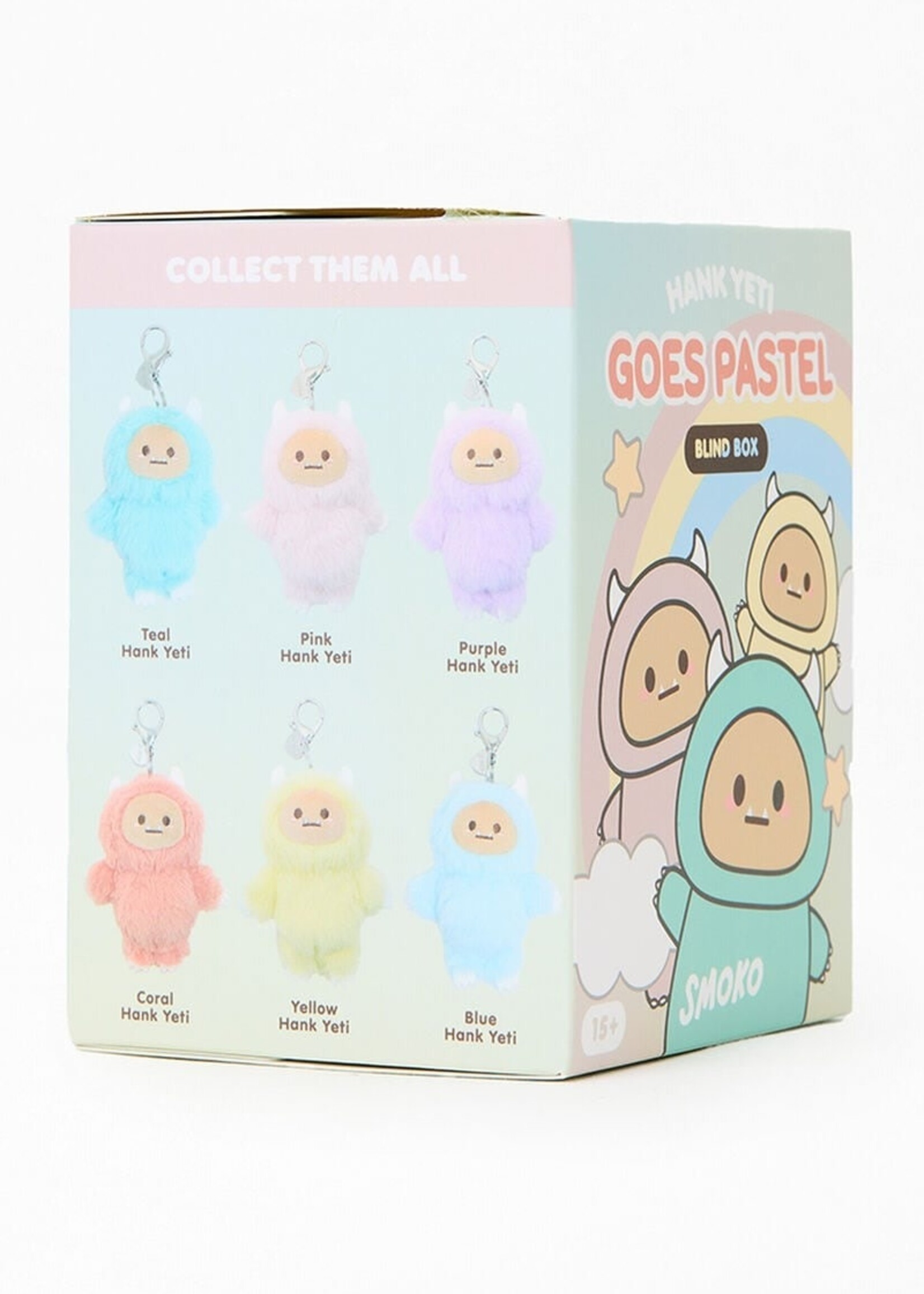 Smoko Hank Yeti Goes Pastel Bag Charm Blind Box