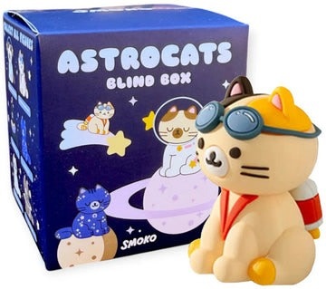 Smoko Astro Cats Blind Box Surprise Vinyl Cat Figure - The