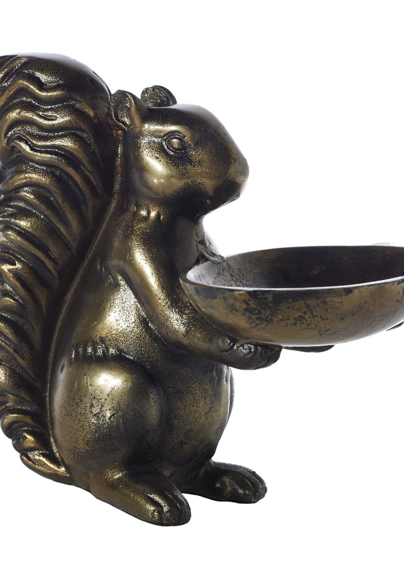 Eric + Eloise (E+E) Collection E+E Squirrel Dish Stand Figurine