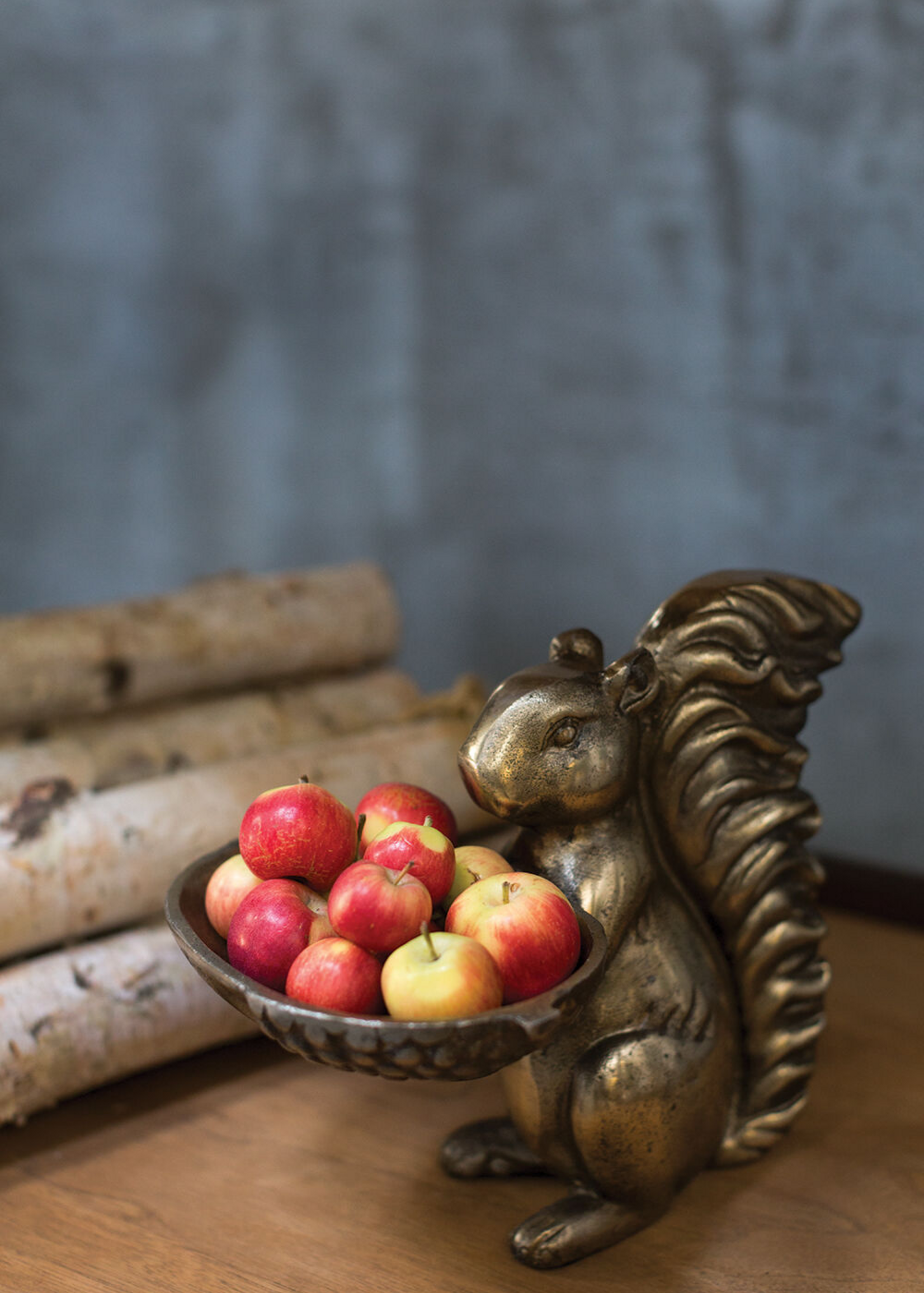 Eric + Eloise (E+E) Collection E+E Squirrel Dish Stand Figurine