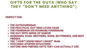 Day 3 Gift Guide: The Best Gifts for Guys Who “Don’t Need Anything”