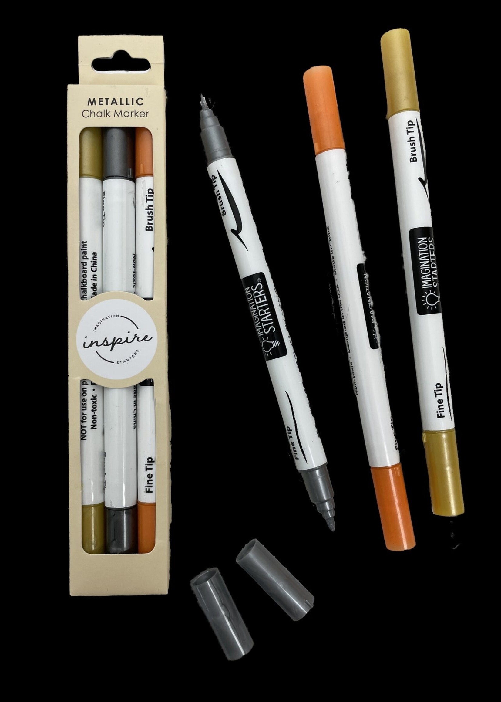 Metallic Chalk Markers Set of 3