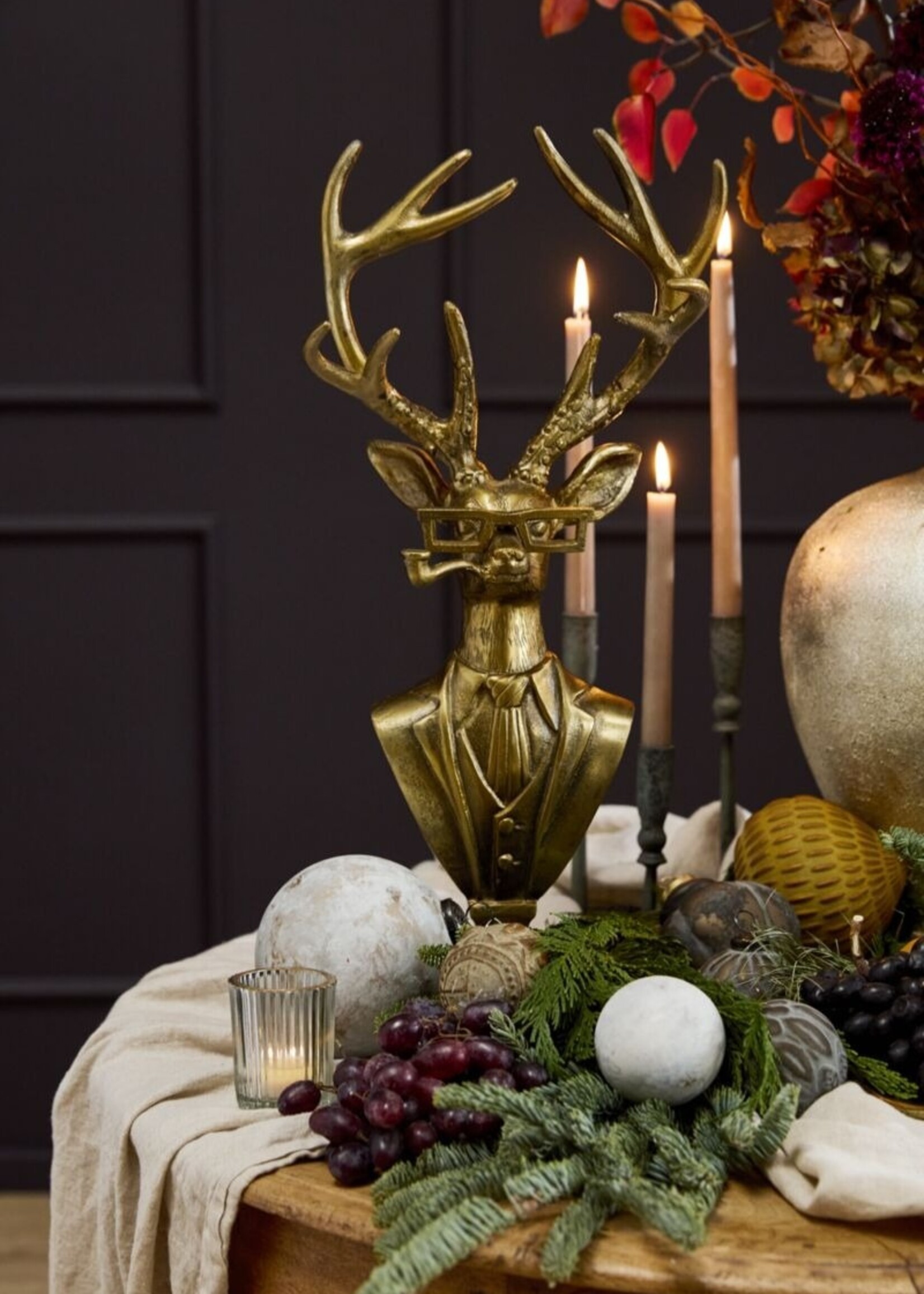 Eric + Eloise (E+E) Collection E+E Bust Statue Frankie Stag