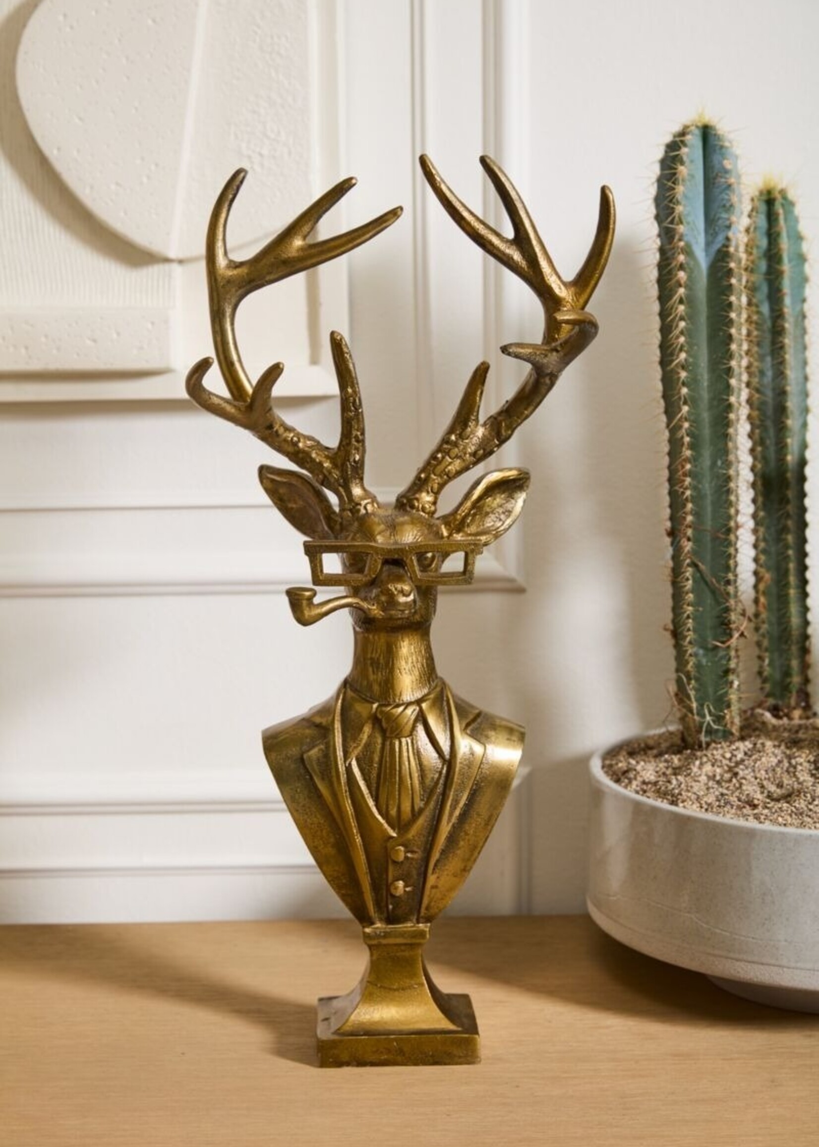 Eric + Eloise (E+E) Collection E+E Bust Statue Frankie Stag