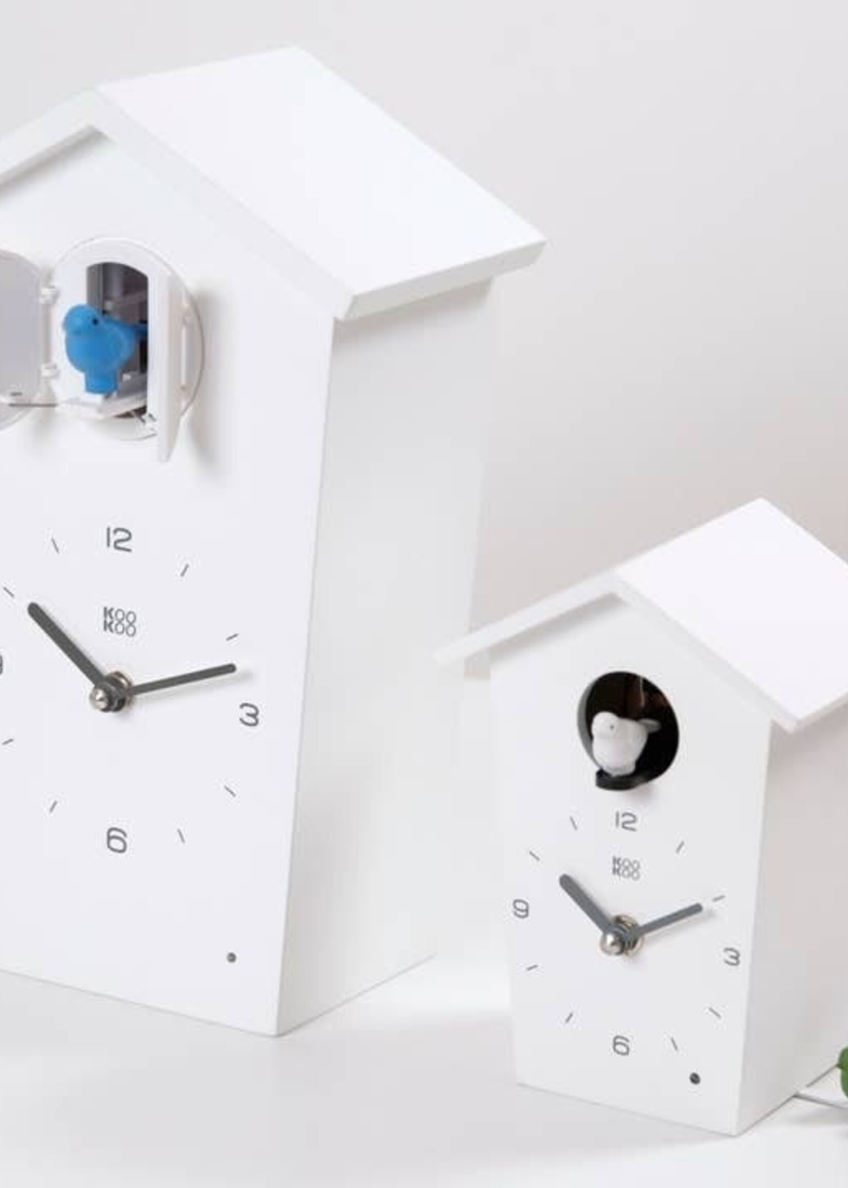 Cuckoo Clock Mini BirdHouse White