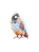 Trovelore Patridge Brooch Pin Handmade
