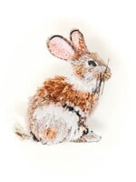 Trovelore Happy Rabbit Brooch Pin Handmade