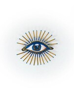 Trovelore Sea Mystic Eye Brooch Pin Handmade