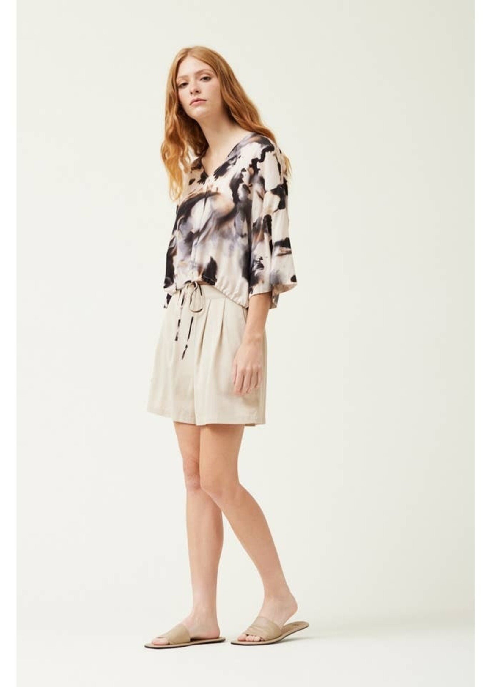 Grade & Gather Swirl Print Top