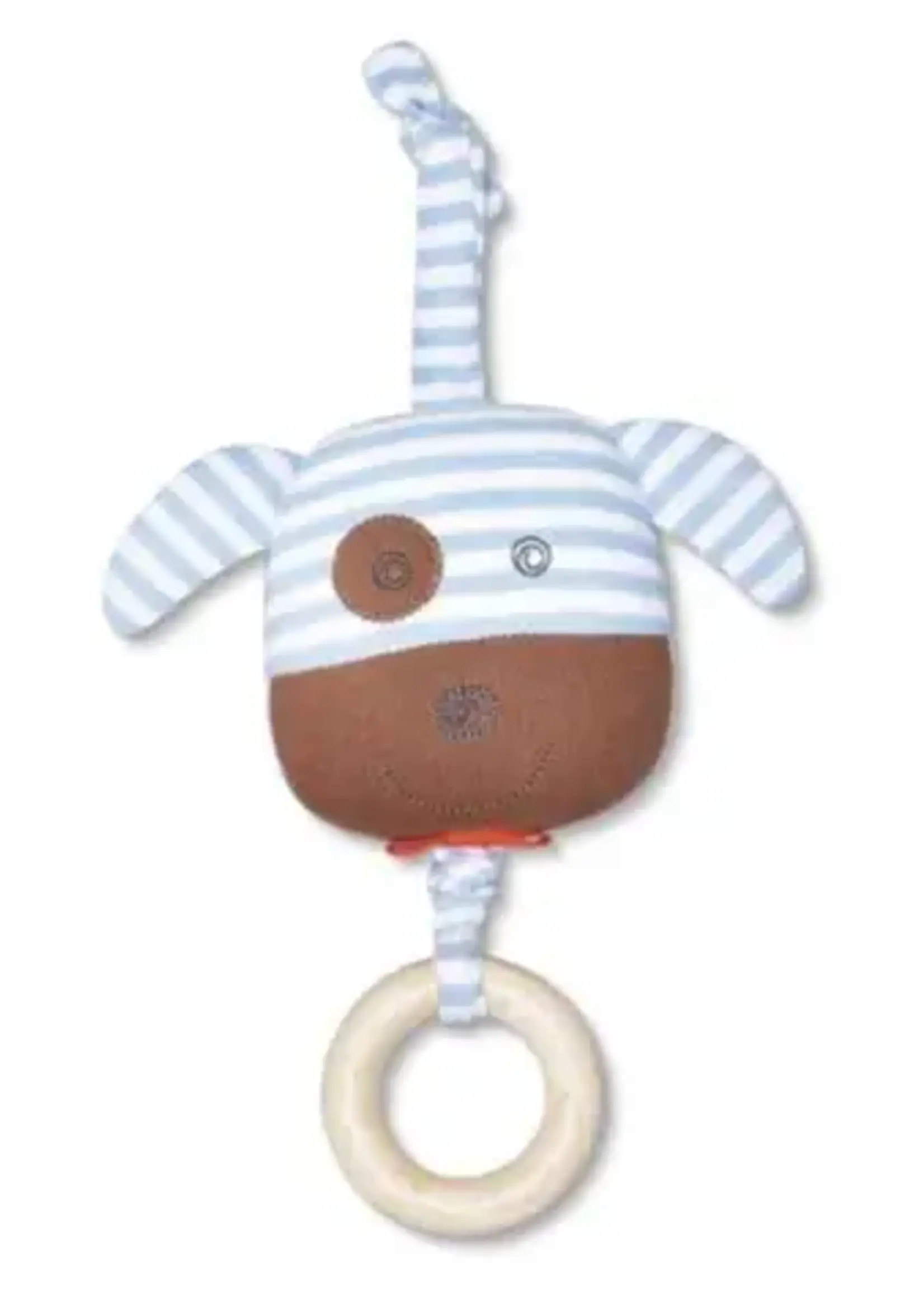 Organic Farm Buddy Organic Farm Buddies Waggling Pull Toy Boxer  Dog