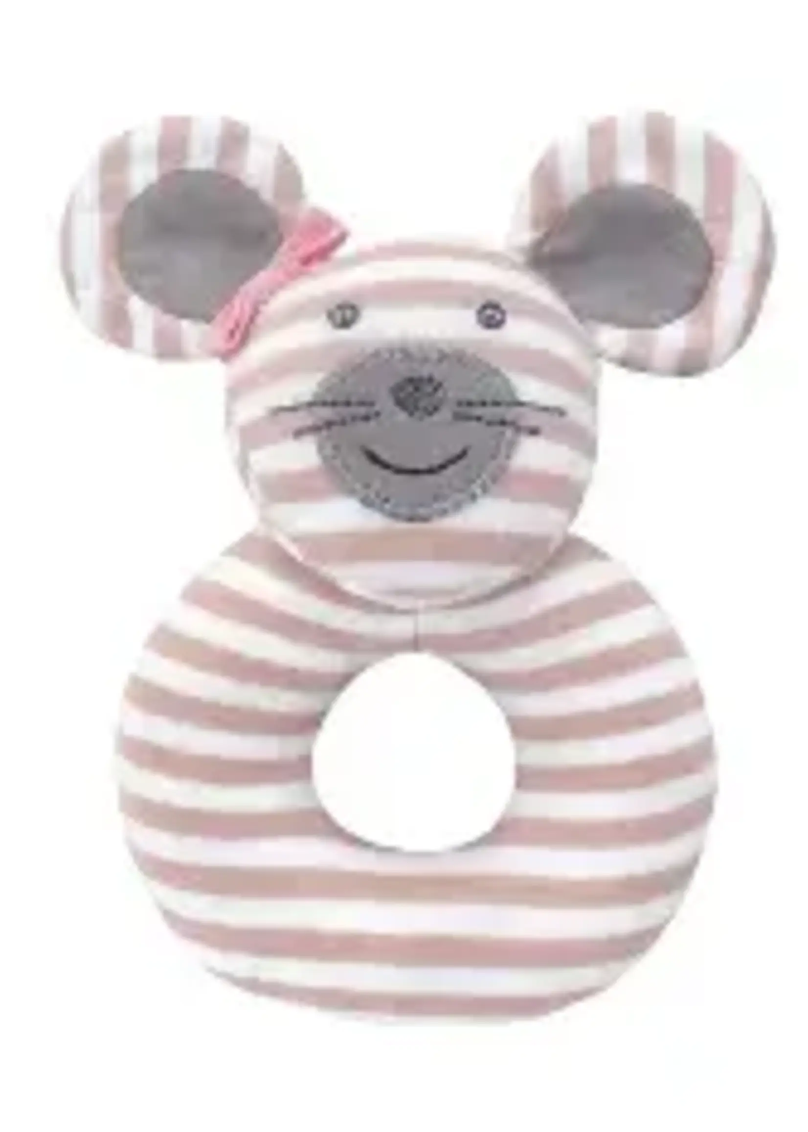 Organic Farm Buddies Rattle Ballerina Mouse