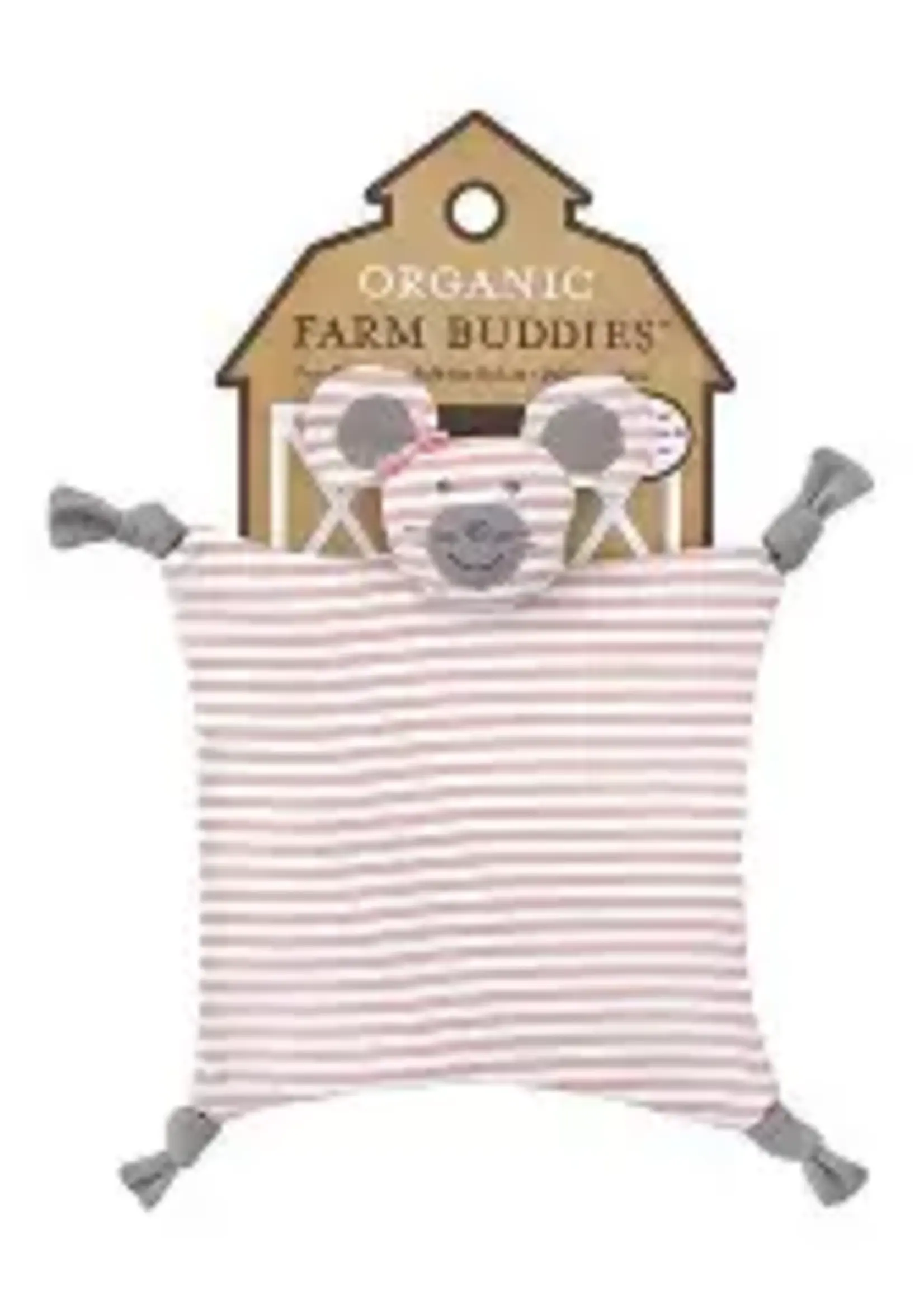 Organic Farm Buddies Blankie Ballerina Mouse