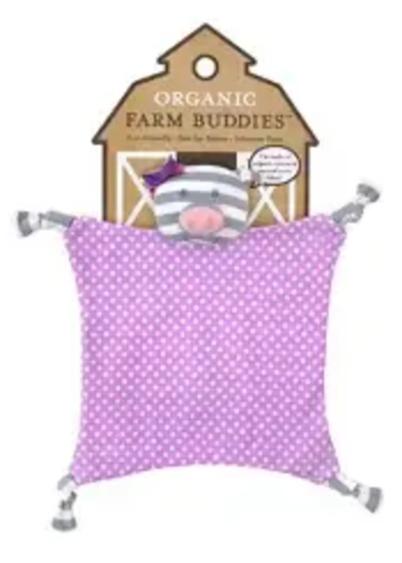 Organic Farm Buddy Organic Farm Buddies Blankie Penny Pig