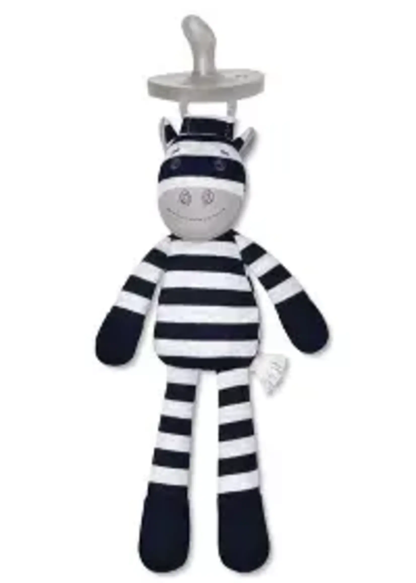 Organic Farm Buddy Organic Farm Buddies Pacifier Toy Ziggy Zebra