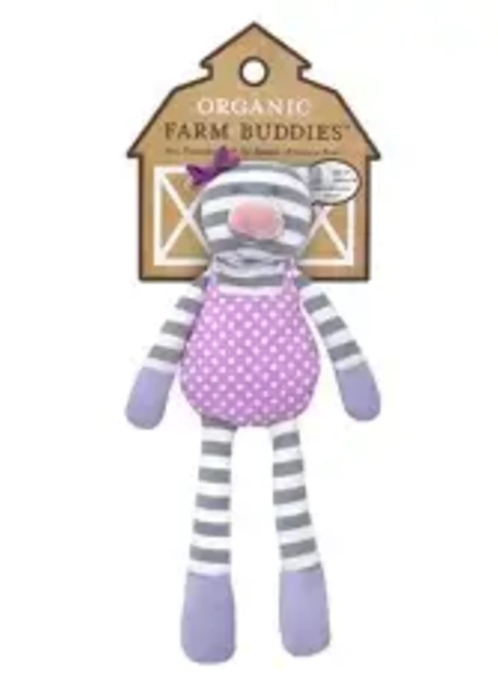 Organic Farm Buddies Plush Toy Penny Pig
