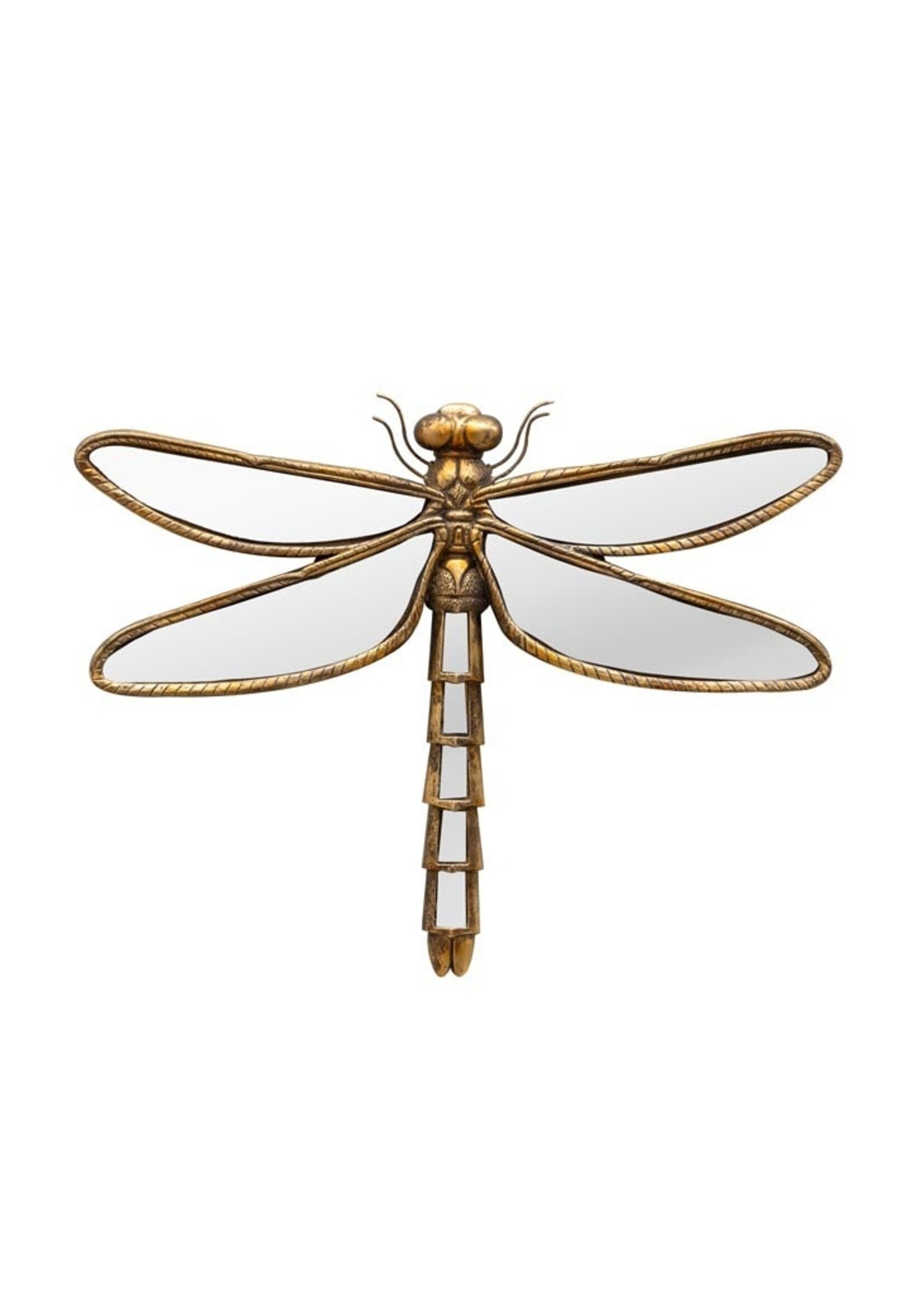 Mirrored Dragonfly Wall Decor