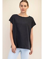 Rae Mode Mineral Wash Short Sleeve Top