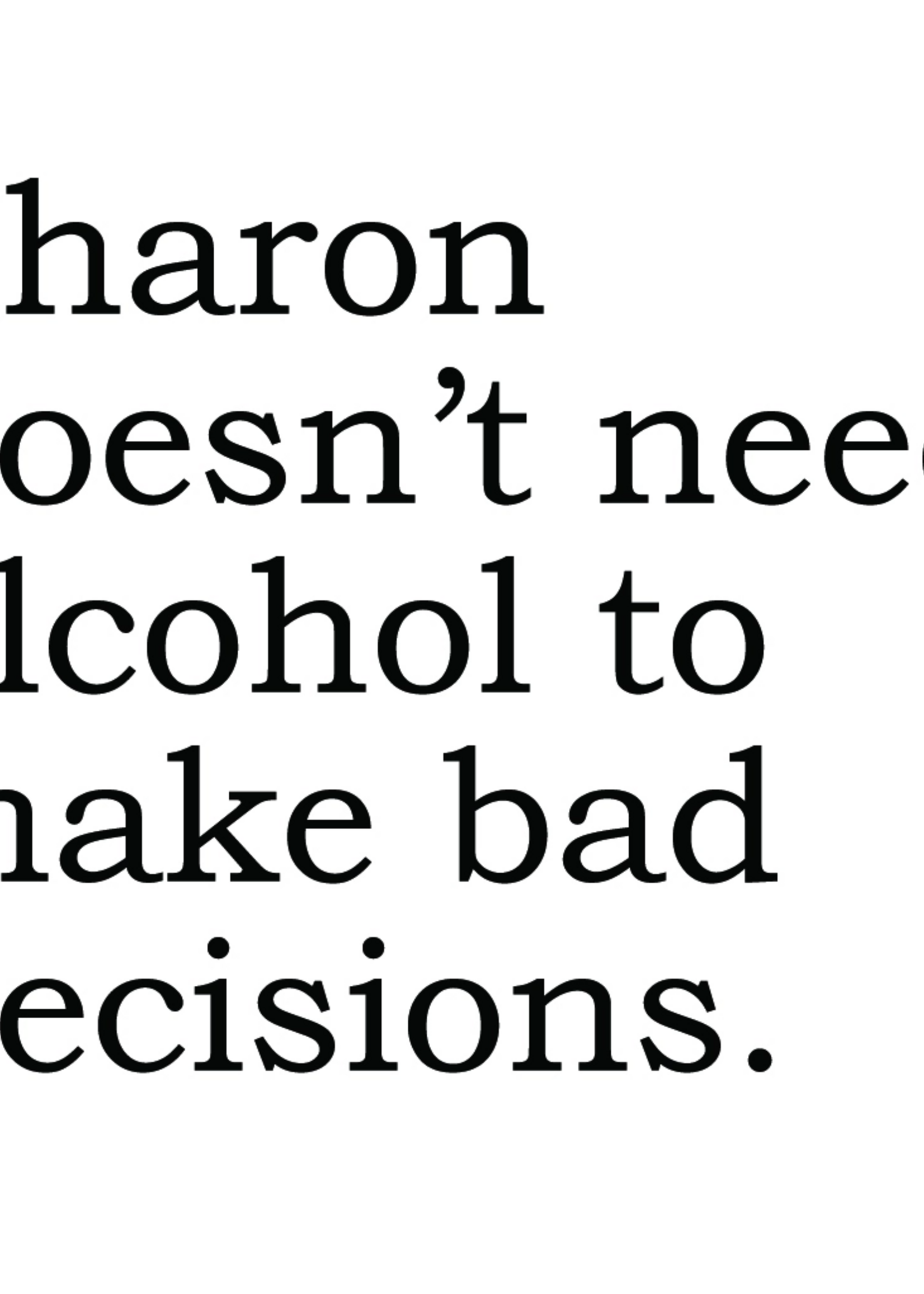 Mugshot Sharon Bad Decisions Card