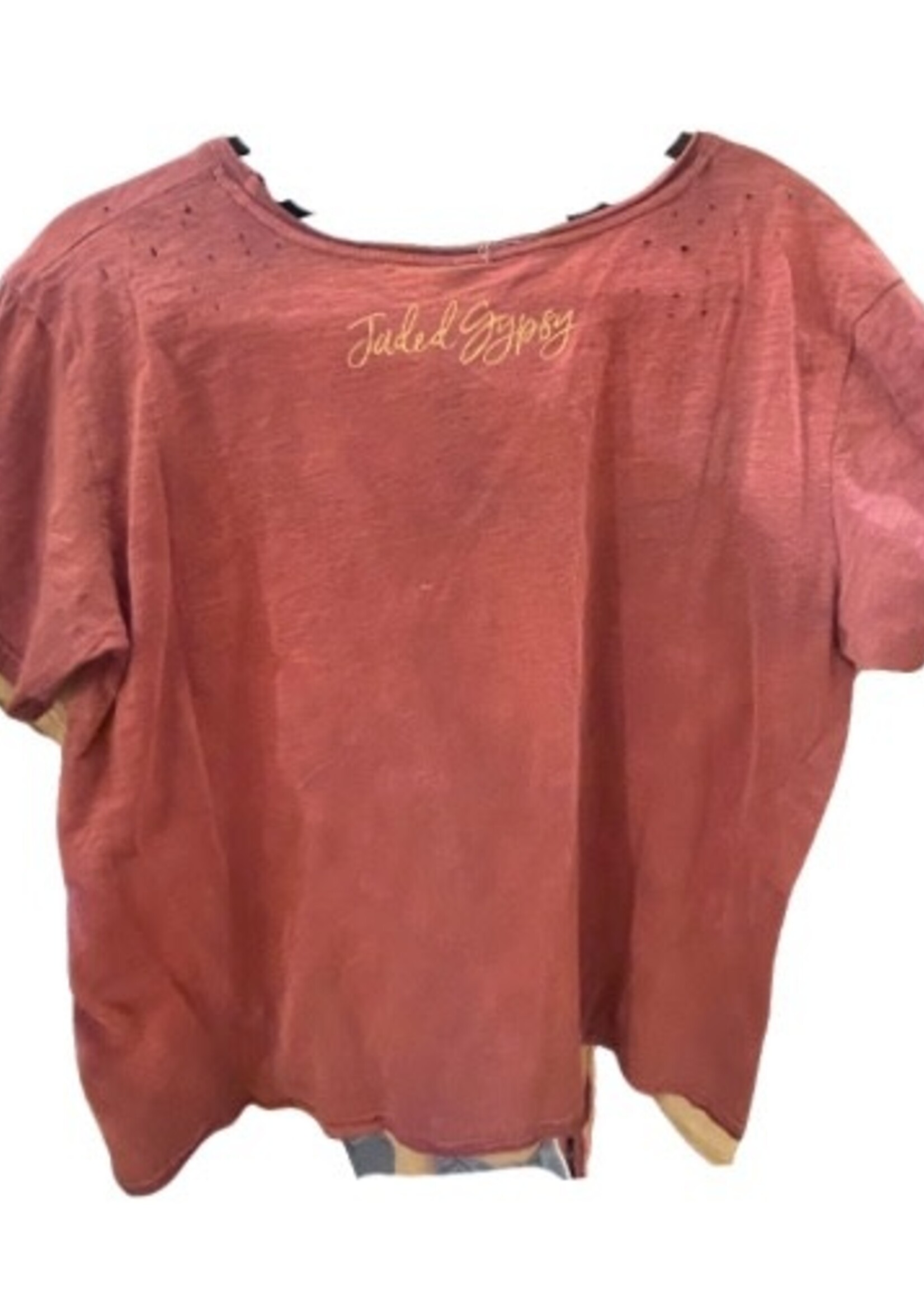 Jaded Gypsy Moon Dance Tee Wine Evil Eye Celestial PREORDER JAN/FEB 26