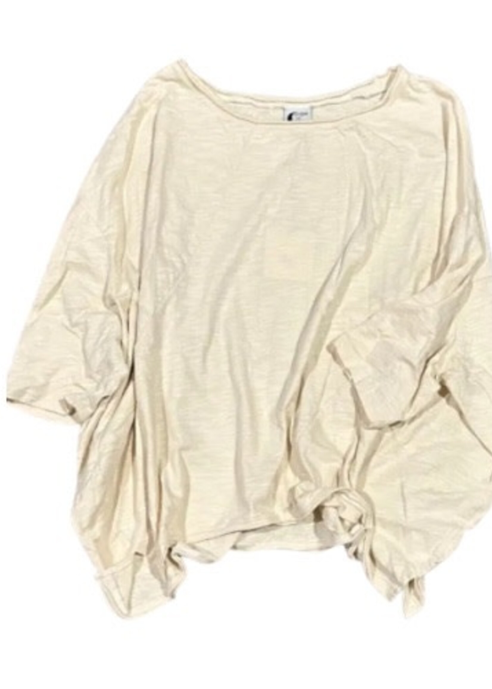 Jaded Gypsy Be Free Top Oatmeal One Size