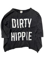 Jaded Gypsy Clothing Be Free Top Midnight Black Dirty Hippie