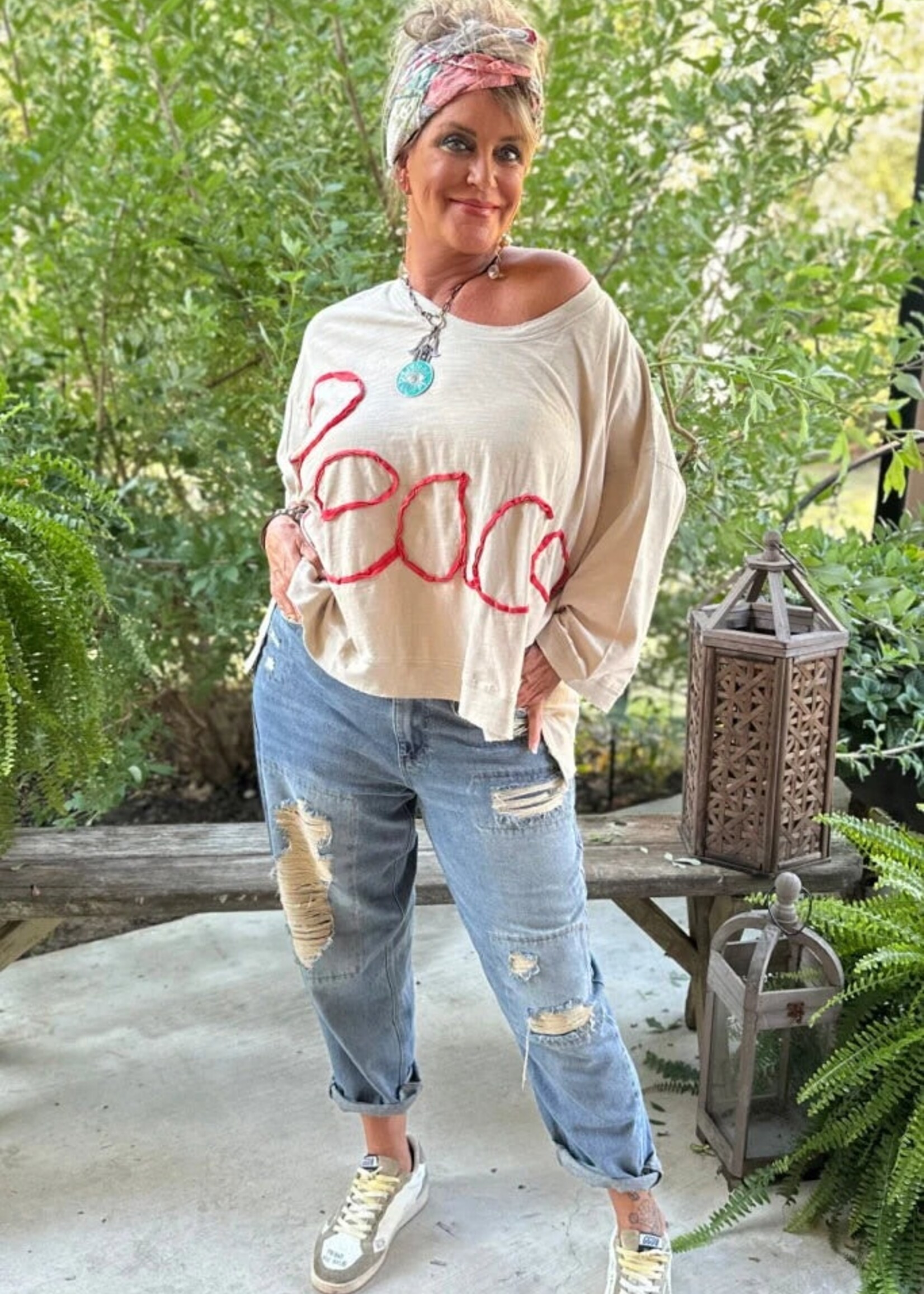 Jaded Gypsy Clothing Forever Love Jeans Medium Wash Distressed