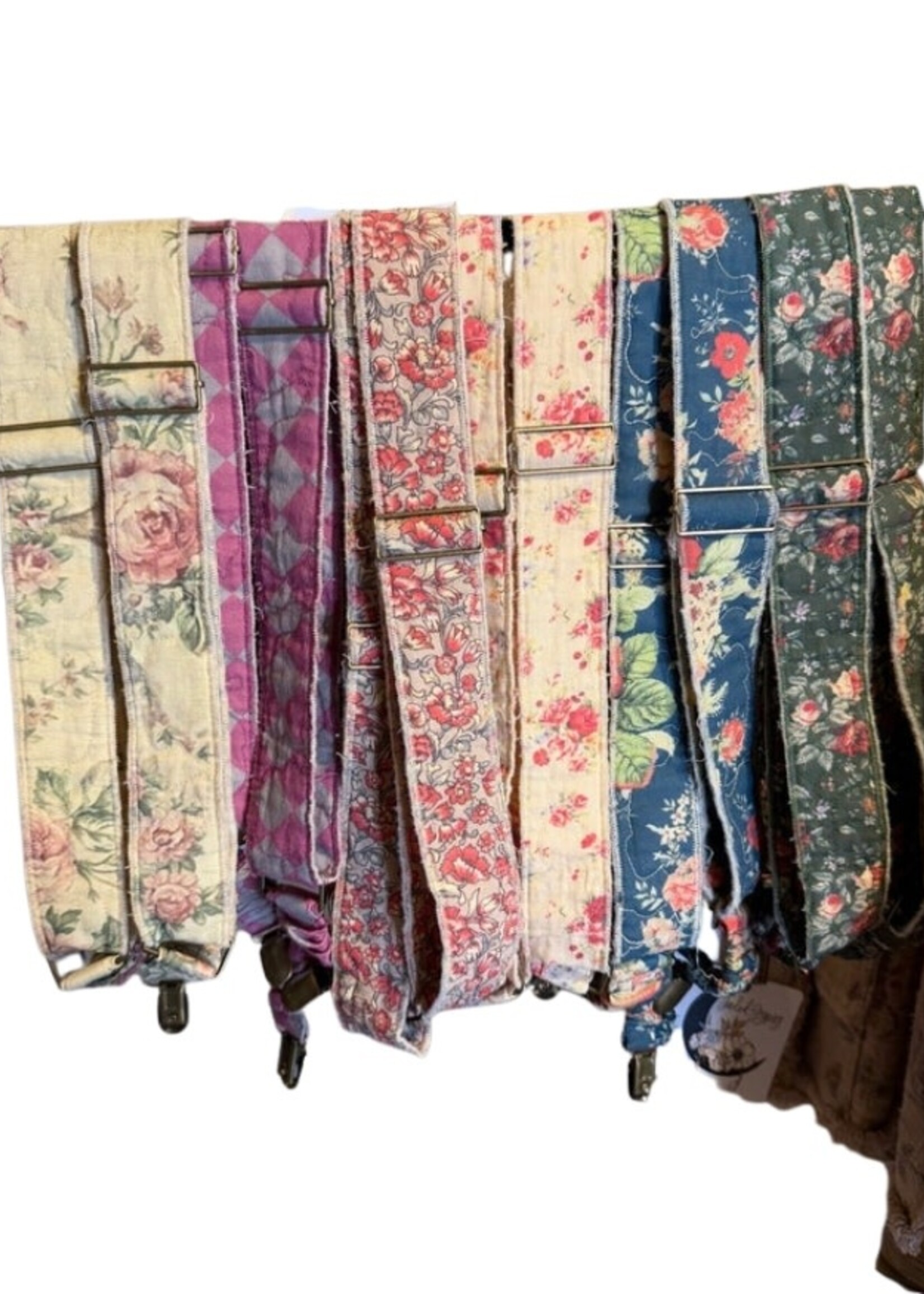 Jaded Gypsy Clothing Quilted Suspenders