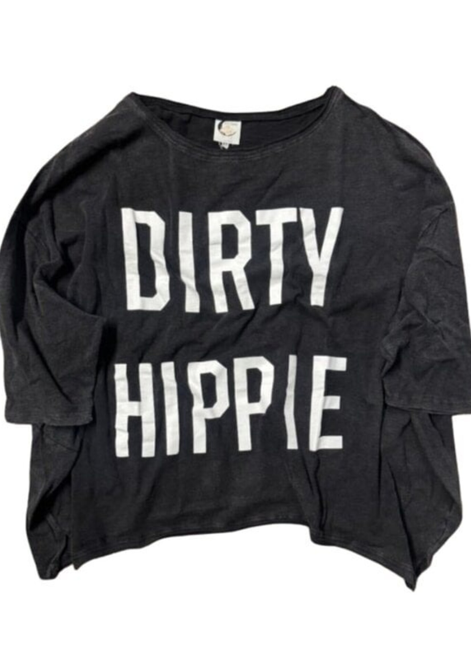 Jaded Gypsy Dirty Hippie Tee - Vintage Emerald