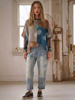 Jaded Gypsy Clothing Forever In The Clouds Top Multi Dot One Size