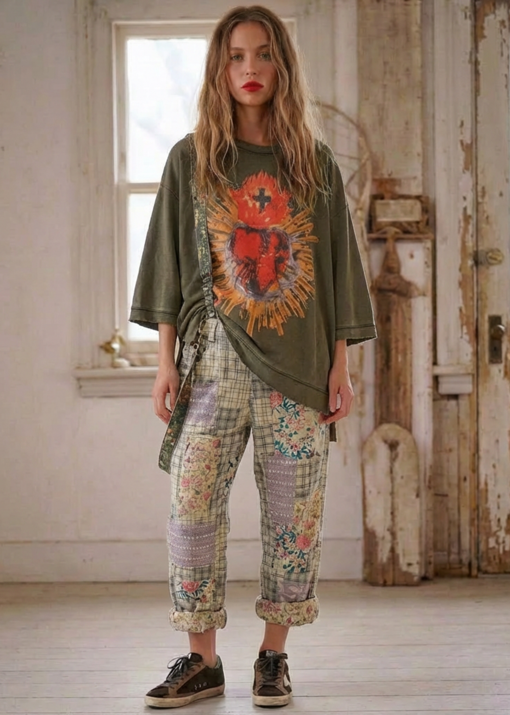 Jaded Gypsy Clothing Quilted Suspenders