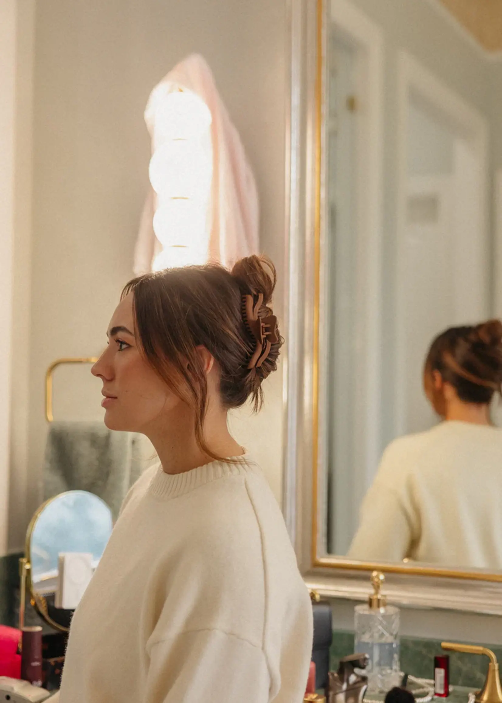 Kaxi Kaxi Wavy Original Hold Everything Claw Chocolate Brown