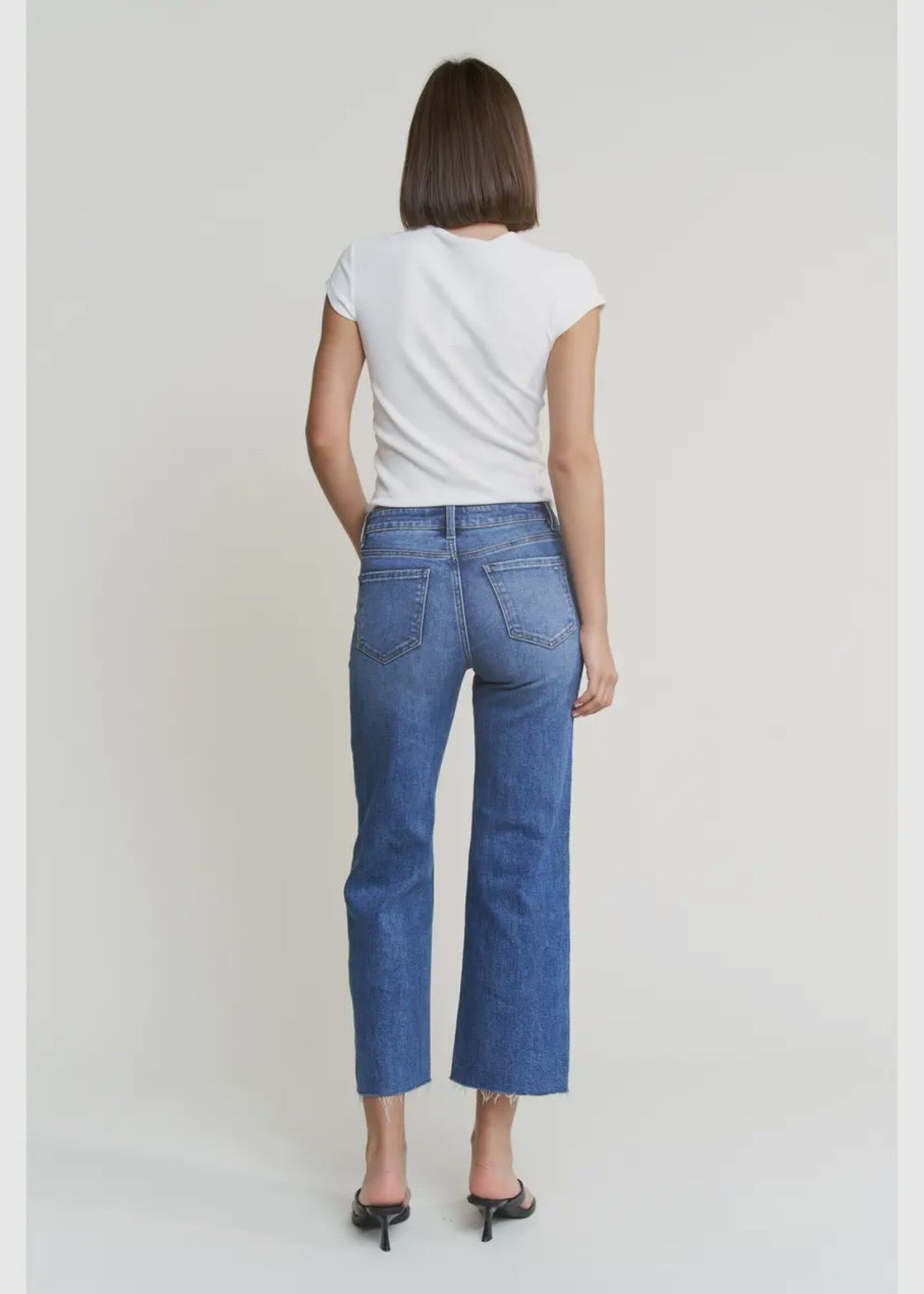 Mica Denim High Rise Wide Leg