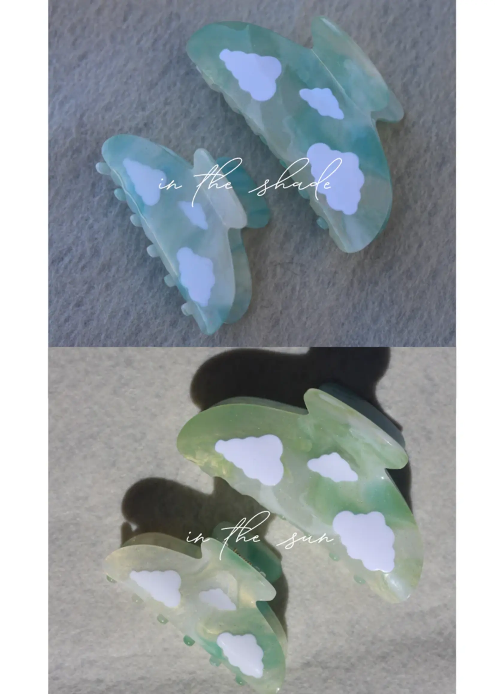 Kaxi Color Changing Claws Blue Skies Cloud