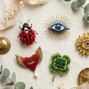 Trovelore Handmade Brooches, Museum-Quality Wearable Art Inspired by Nature