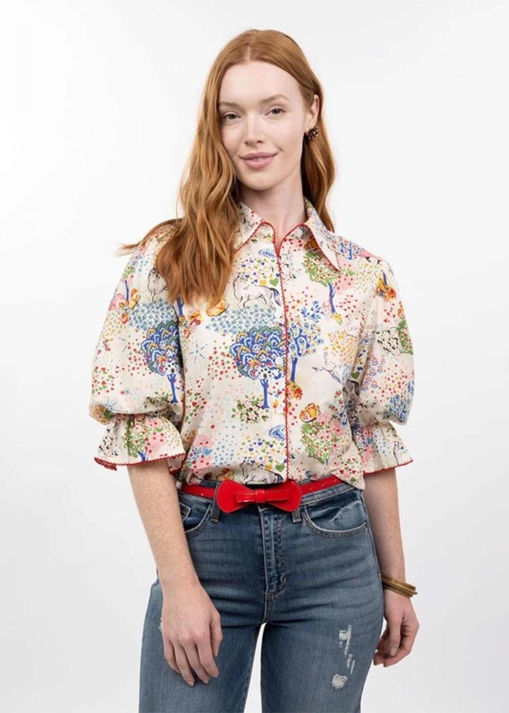 Ivy Jane Whimsical Top Multi